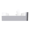 Imagem de Push button KNX Merten System Design 1gang rockers stainless steel