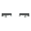 Imagem de Push button KNX Merten System Design 2gang rockers Anthracite