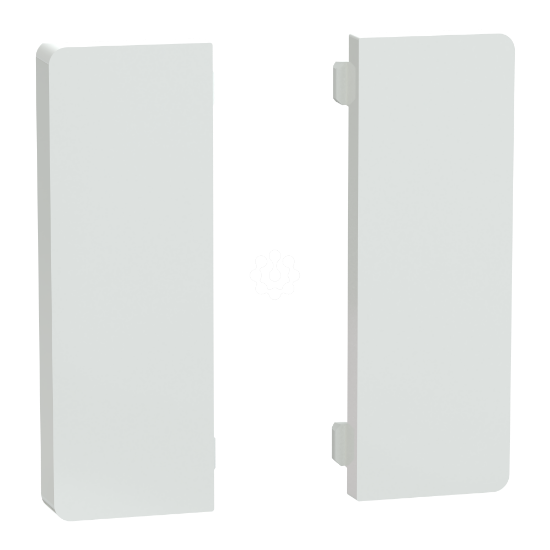 Imagem de Push button KNX Merten System Design 2gang rockers lotus white