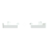 Imagem de Push button KNX Merten System Design 2gang rockers lotus white