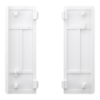 Imagem de Push button KNX Merten System Design 2gang rockers stainless steel