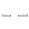 Imagem de Push button KNX Merten System Design 2gang rockers stainless steel
