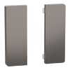 Imagem de Push button KNX Merten System Design 2gang rockers nickel metallic