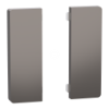 Imagem de Push button KNX Merten System Design 2gang rockers nickel metallic