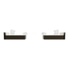 Imagem de Push button KNX Merten System Design 2gang rockers mocca metallic