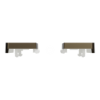 Imagem de Push button KNX Merten System Design 2gang rockers mocca metallic