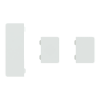 Imagem de Push button KNX Merten System Design 3gang rockers lotus white