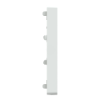 Imagem de Push button KNX Merten System Design 3gang rockers lotus white