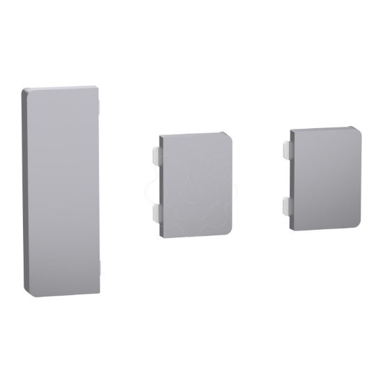 Imagem de Push button KNX Merten System Design 3gang rockers stainless steel
