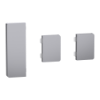Imagem de Push button KNX Merten System Design 3gang rockers stainless steel