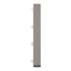 Imagem de Push button KNX Merten System Design 3gang rockers nickel metallic