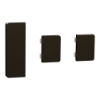Imagem de Push button KNX Merten System Design 3gang rockers mocca metallic