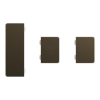 Imagem de Push button KNX Merten System Design 3gang rockers mocca metallic