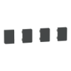 Imagem de Push button KNX Merten System Design 4gang rockers Anthracite