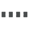Imagem de Push button KNX Merten System Design 4gang rockers Anthracite