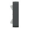 Imagem de Push button KNX Merten System Design 4gang rockers Anthracite