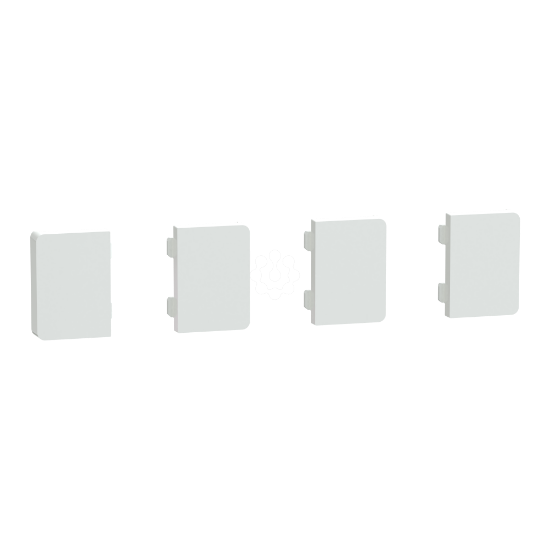 Imagem de Push button KNX Merten System Design 4gang rockers lotus white