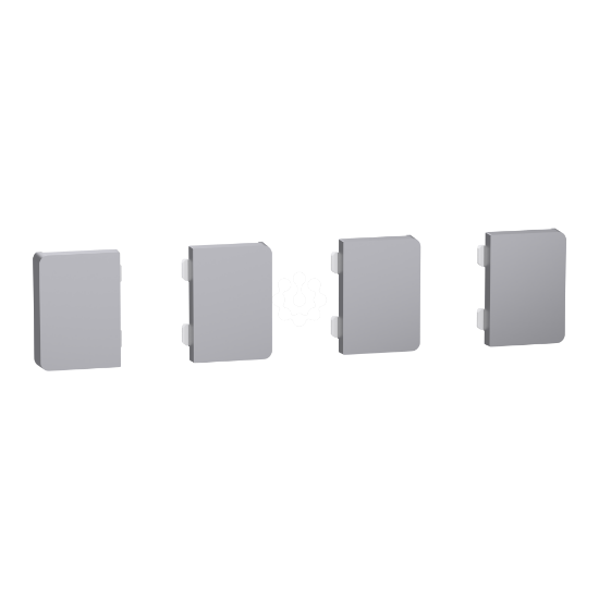 Imagem de Push button KNX Merten System Design 4gang rockers stainless steel