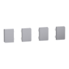 Imagem de Push button KNX Merten System Design 4gang rockers stainless steel