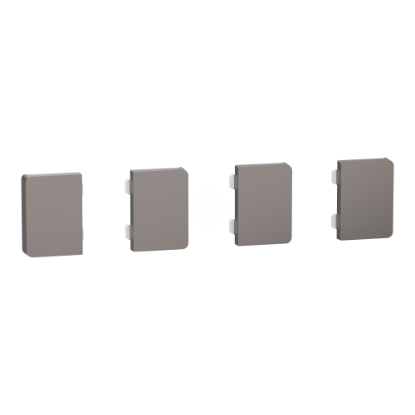Mostrar detalhes para Push button KNX Merten System Design 4gang rockers nickel metallic Imagem de Push button KNX Merten System Design 4gang rockers nickel metallic