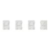 Imagem de Push button KNX Merten System Design 4gang rockers mocca metallic