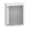 Imagem de Spacial CRN porta transp. Sem platina  montagem. H1xW8xD4 IP66 IK8 RAL7035