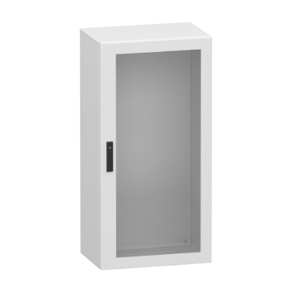 Mostrar detalhes para Spacial CRN porta transp. Sem platina  montagem H12xW6xD4 IP66 IK8 RAL7035 Imagem de Spacial CRN porta transp. Sem platina  montagem H12xW6xD4 IP66 IK8 RAL7035