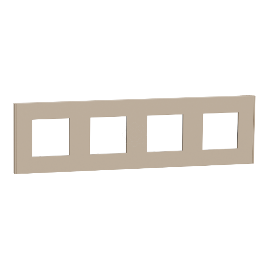 Imagem de Nova Unica   Quadro 4 elementos Deco Taupe