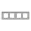 Imagem de Nova Unica   Quadro 4 elementos Deco Taupe