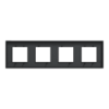 Imagem de Nova Unica   Quadro 4 elementos Deco Antracite