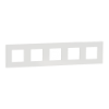 Imagem de Nova Unica   Quadro 5 elementos Deco Branco