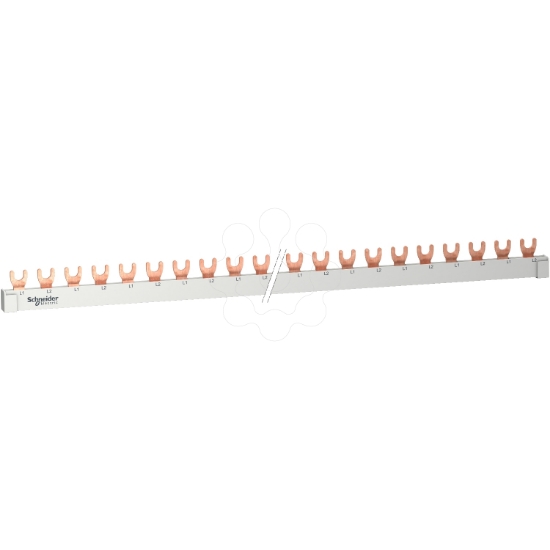 Imagem de RESI9 - Pente de ligacao - 2P - 18mm - 57 modulos - 63A