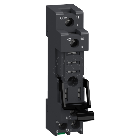 Imagem de Tomada de encaixe com bracadeira para reles RXG1 10A terminal de contato misto