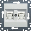 Imagem de lumina 2 RJ45 Cat.6 FTP duplo branco