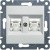 Imagem de lumina 2 RJ45 Cat.6 FTP duplo branco