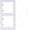 Imagem de lumina 2 Quadro x2 vertical branco