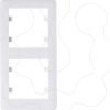 Imagem de lumina 2 Quadro x2 vertical branco