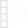 Imagem de lumina 2 Quadro x4 vertical branco