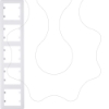 Imagem de lumina 2 Quadro x5 vertical branco