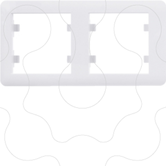 Imagem de lumina 2 Quadro x2 horizontal branco