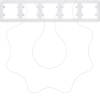 Imagem de lumina 2 Quadro x5 horizontal branco