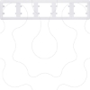 Imagem de lumina 2 Quadro x5 horizontal branco