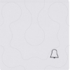 Imagem de lumina 2 Tecla simbolo campainha branco