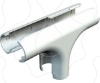 Imagem de Derivacao em T Quick Pipe M16 PVC cinzento claro 7035
