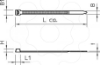Imagem de Abracadeira de fivela 48x160mm PA branco
