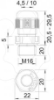Imagem de BUCIM V TEC L M16X15 PR PA