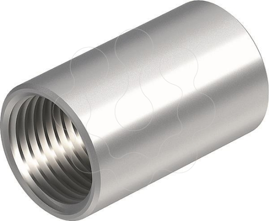 Imagem de Uniao de aluminio com rosca M40x15 Alu