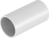 Imagem de Uniao de tubo plastico livre de halogeneo O32mm PC/ABS cinzento claro 7035