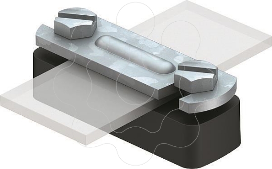 Imagem de Abracadeira metalica para fita de aco 35mm St FT
