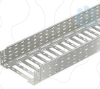 Imagem de Caminho de cabos em chapa MKSM perfurado uniao de encaixe 110x300x3050 A2 1.4301 2B